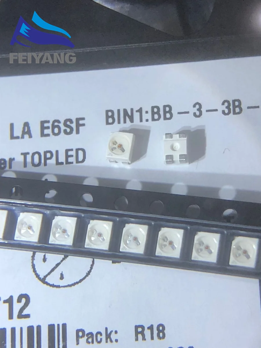 SAMIROB 5 ~ 2000PCS PLCC-4 LAE6SF-V2BA-1-1 3528 rote vierbeinige Yin Chaoliang LED rückleuchten SMD Neue original Gemeinsame Kathode – Detail 1