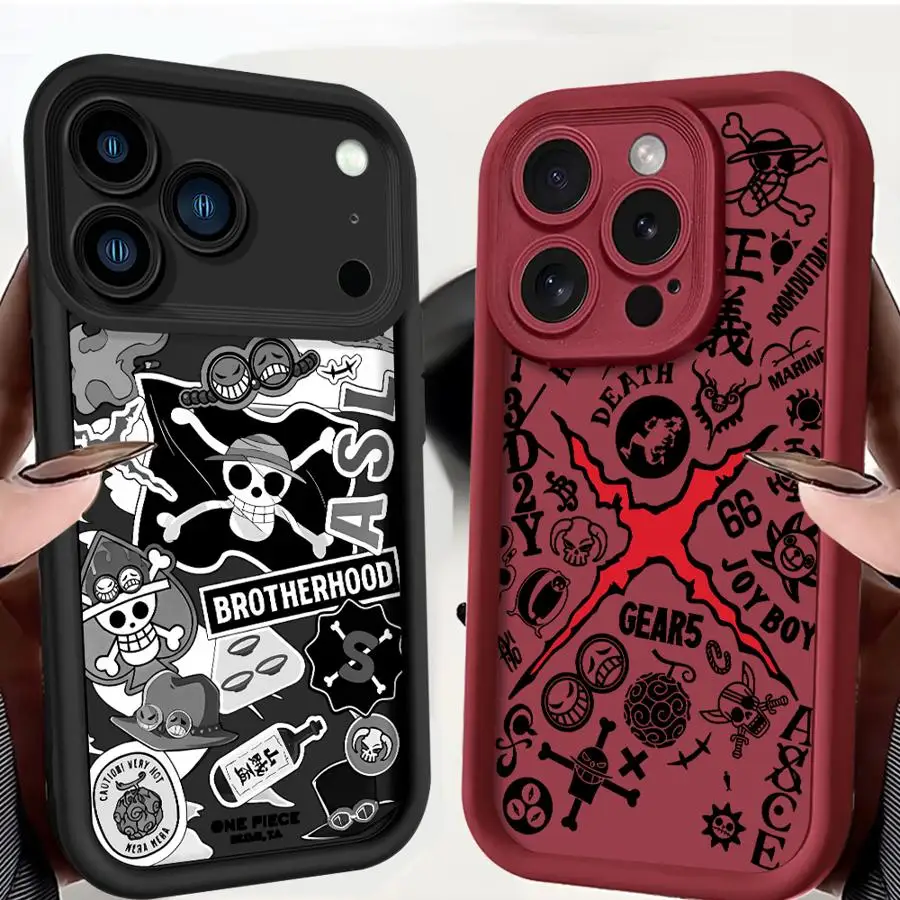 One Piece Beautiful Logo Soft Phone Case