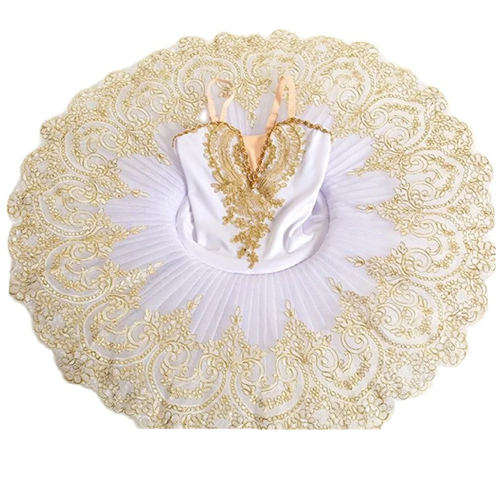 

Белая балетная юбка в виде лебедя для девочек, танцевальное платье-пачка для взрослых и детей, профессиональный балет