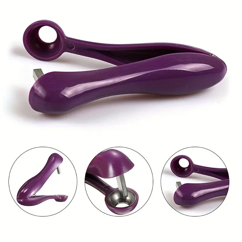 Fruit Pit Remover Cherry Fruit Kitchen Pitter Remover Olive Corer Remove Pit Tool