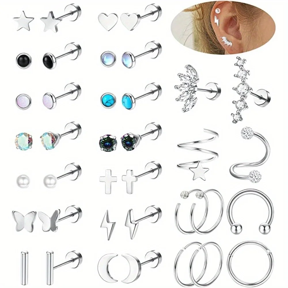 Orecchini chirurgici Drperfect - Set completo