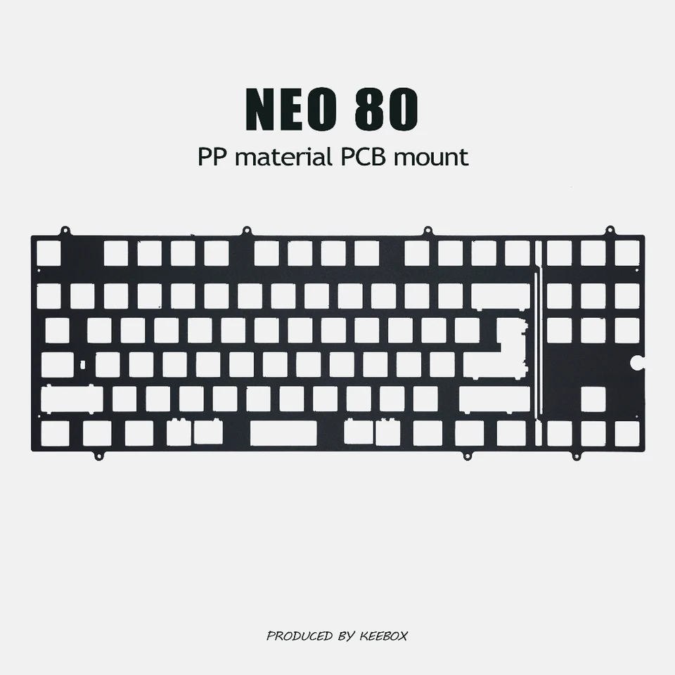 Keebox Neo80 Mechanical Keyboard Kit Positioning Plate