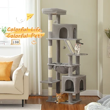 Tall Multi-Level Cat Tree for Large Cats 1