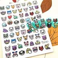 Newest Bear Design 3D Self Adhesive DIY Decal Decoration Tools Nail Sticker TSC 154 new 1