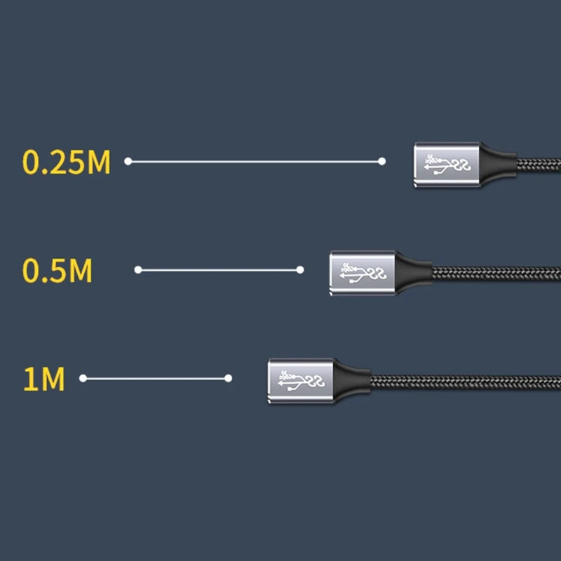 Фото USB-C3.1 Gen2 Type «папа-мама» Удлинитель быстрой зарядки для поверхности MS №3