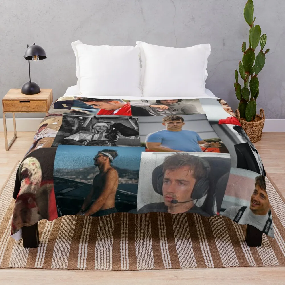 Charles Leclerc Picture Collage Coperte Per Coperte Per Coperte Per Trapunte Per Bambini