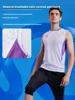 Kelme Men's Football Vest Running Sports T-shirt Fitness Sleeveless Training Suit Quick-drying Breathable Running Short Sleeve 2