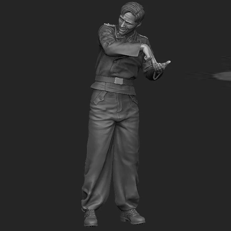

1/35 танковый солдат шутка, смоляная модель солдата, GK, военная тема Второй мировой войны, несобранный и Неокрашенный комплект