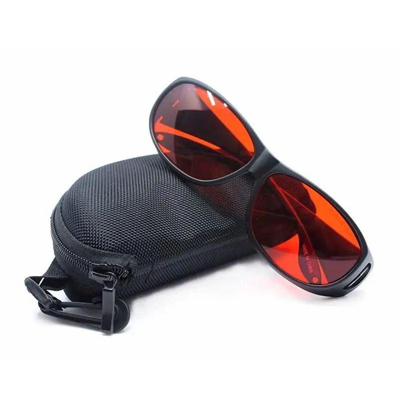 OD5+ 6+ 190nm-540nm Laser Safety Glasses 405nm 450nm 488nm 532nm Laser Protective Googles safety glasses 190nm 400nm