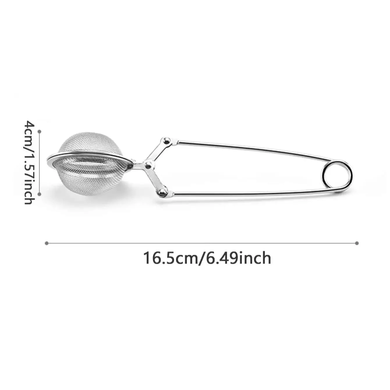 1PC handheld powder spreader, flour sieve, tea ball
