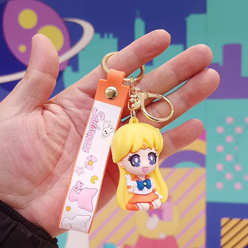 Ciondola Con Gatto E Cristallo – Anime Tsukino Usagi – Regalo Gioielli Luna – Vintage