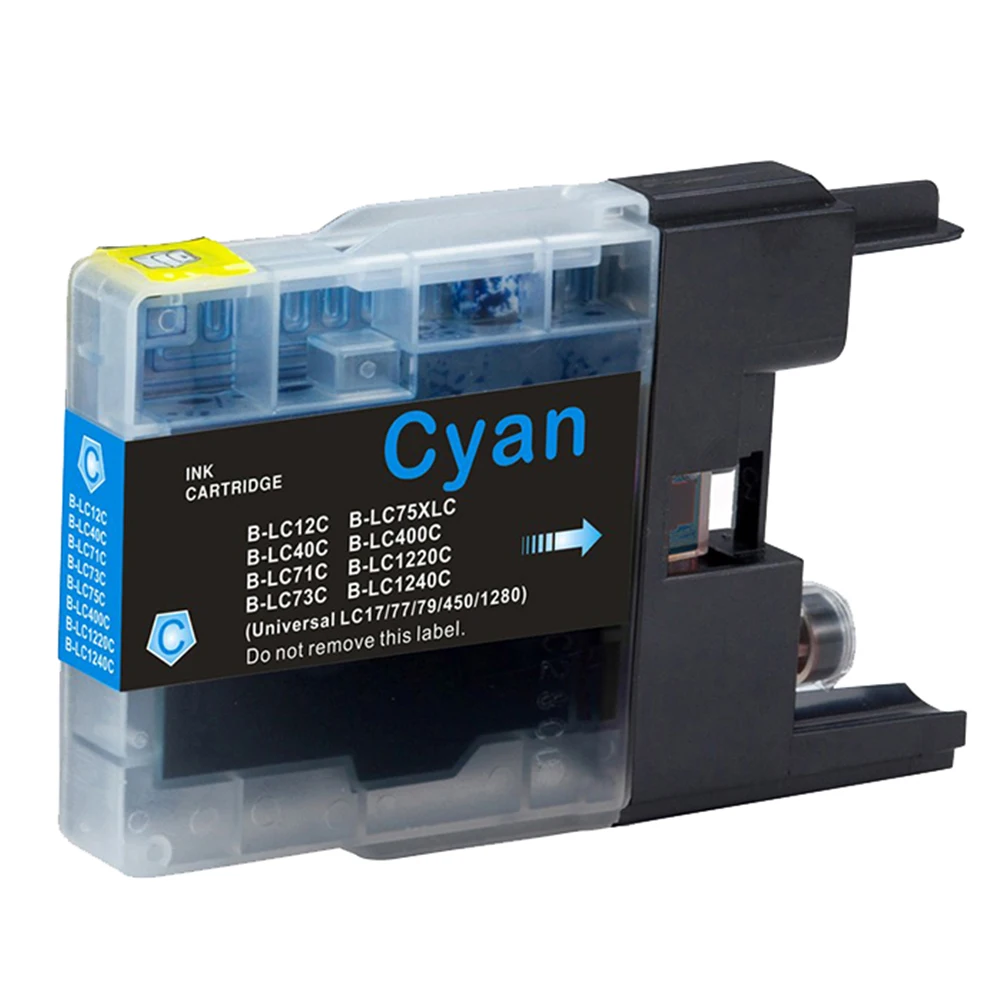 Cartucho de Tinta Compatível com o Irmão Lc1240 Lc1280 para o Irmão Mfc J6510dw J6710 J6910dw J6710dw J430w J5910dw J625dw Impressora - Imagem 4