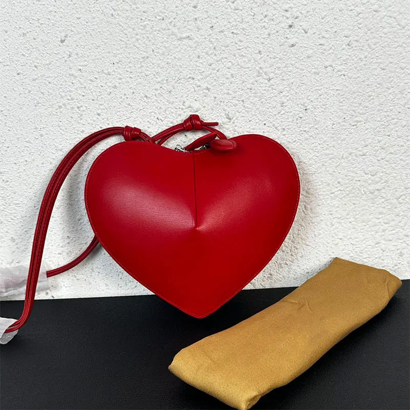 Women's Fashion Bag Designer Cute Heart Shaped Diagonal Cross Shoulder Wallet
