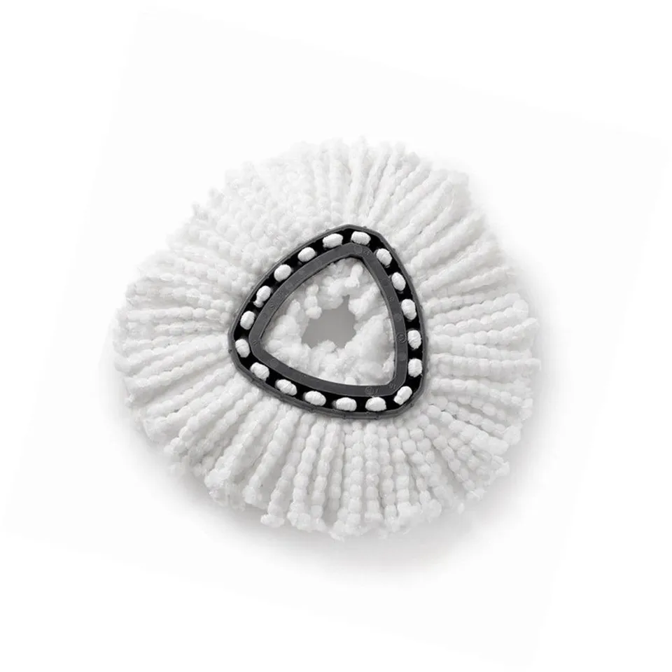 4 Testine Ricambio Per Mocio Vileda E O-Cedar - Microfibra 360°, Lavabile In Lavatrice - Foto 8