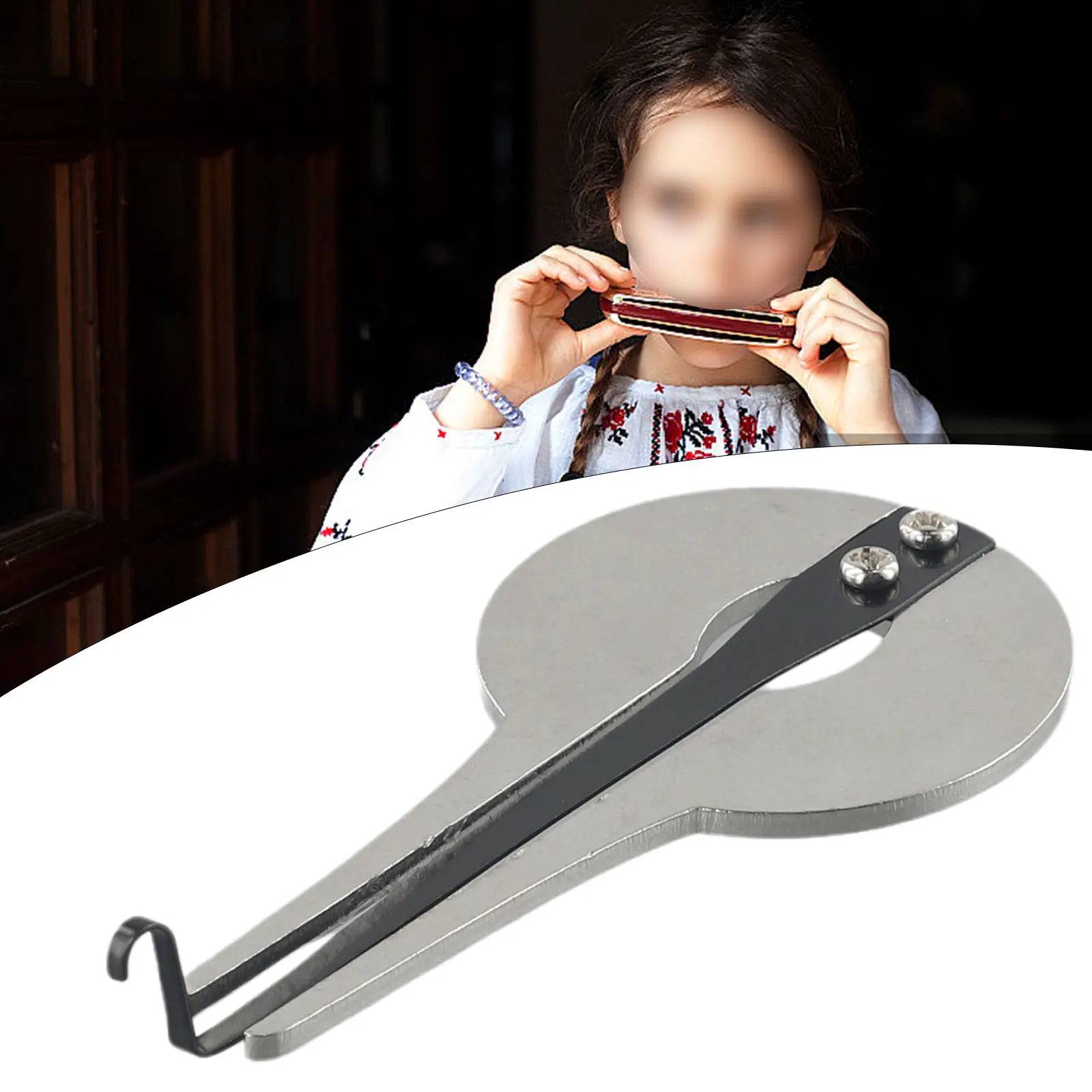 Stainless Steel Jew's Harp Compact Musical Instrument For Fun And Education Compact Size jew harp