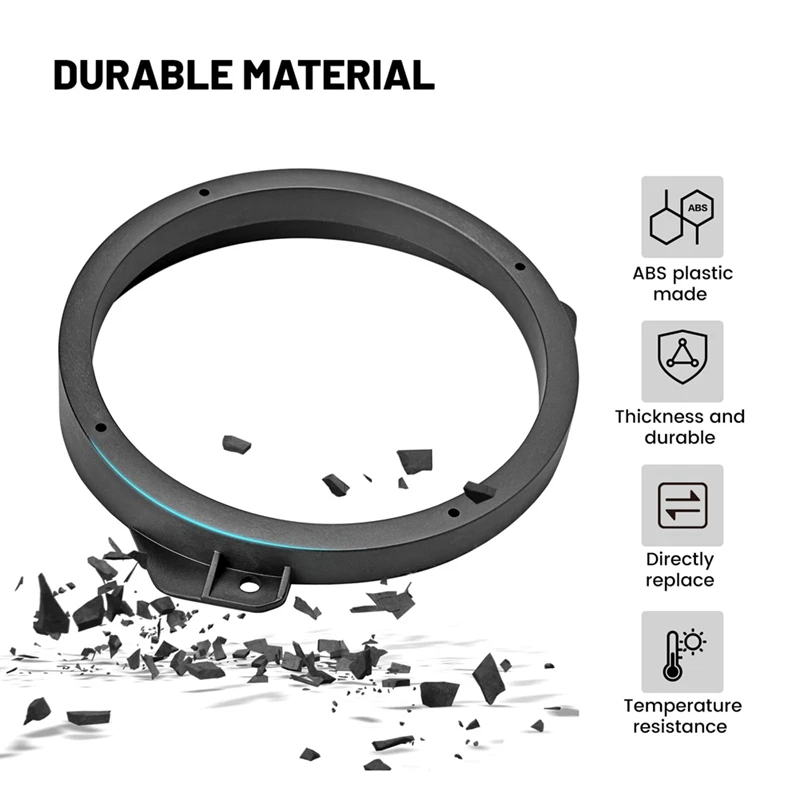 6.5 Inch Front Door Speaker Adapter For Subaru Forester Impreza Outback WRX/STI Audio Speaker Spacer Ring Bracket Replacement