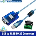 UOTEK USB RS232 RS485 RS422 Converter Cable USB-A RS-232 RS-485 RS-422 Adapter DB9 COM Full Half Duplex UT-8890