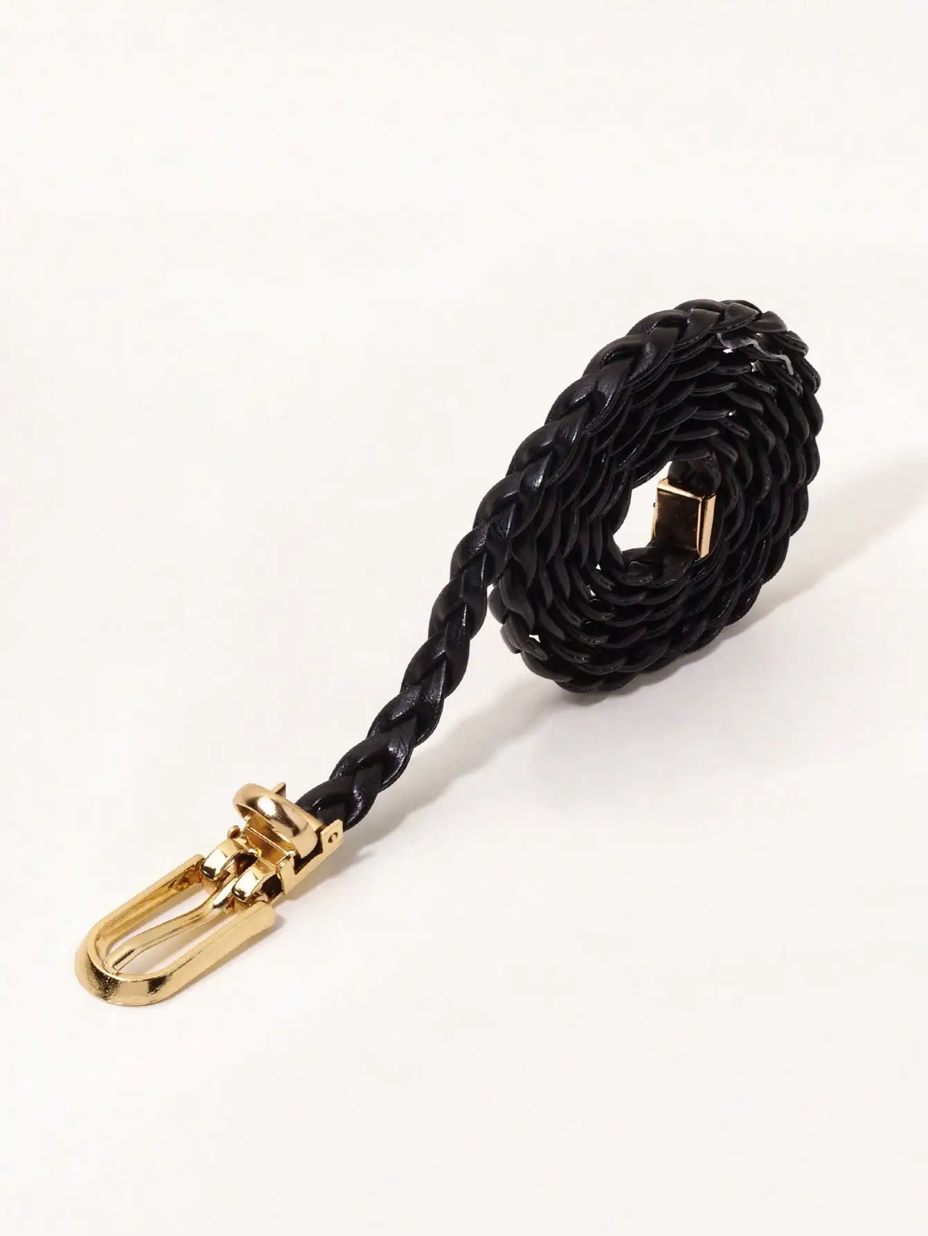 1 women's fashion braided twist belt