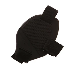 Waterproof Motorcycle Shift Pad Protector for Men - Durable Motocross Boot Cover Accessory (Black)