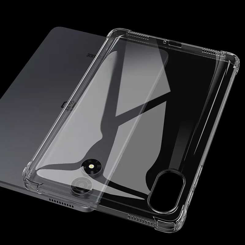 Clear Soft TPU Tablet Back Cover with 4 Shockproof Airbags - 8.4