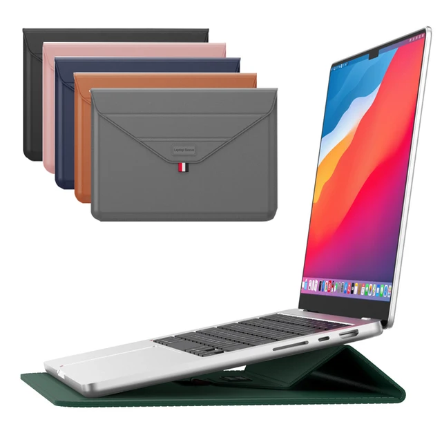 Housse d'ordinateur portable pour MacBook Pro 14 Air 13 15 15.3 pouces, étui de doublure pour tapis de souris Lenovo Huawei Matebook Xiaomi ASUS HP, sac enveloppe 1
