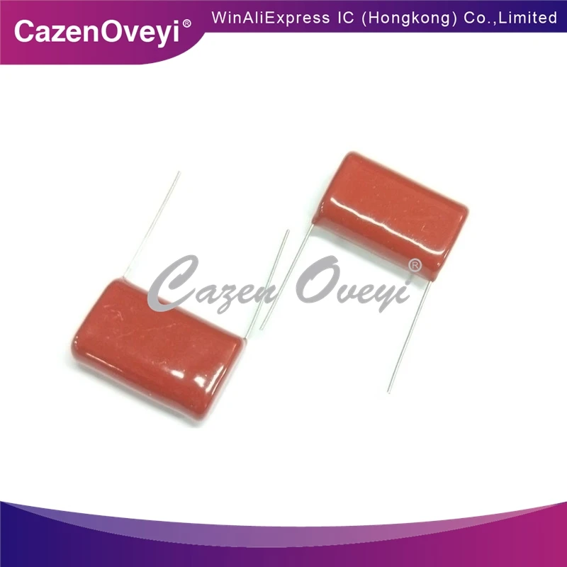 

10PCS CBB capacitor 250V105J 1UF 250V 105 foot distance 15MM