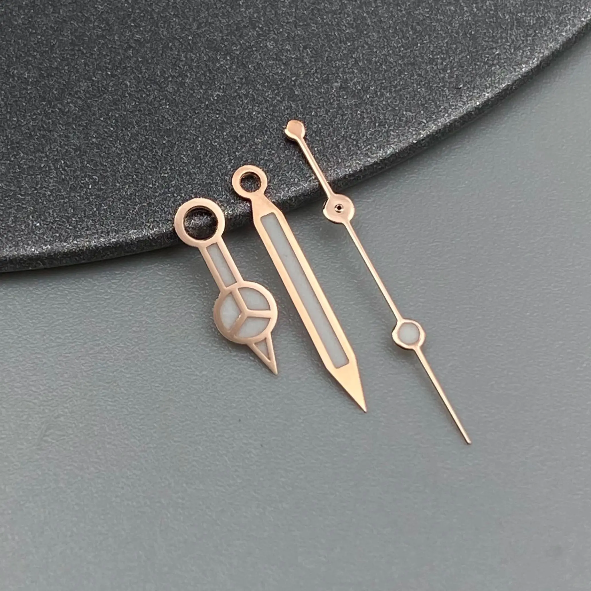 Green Luminous Watch Hands Needles - 28.5mm Date Dial - No Logo - Watch Accessories