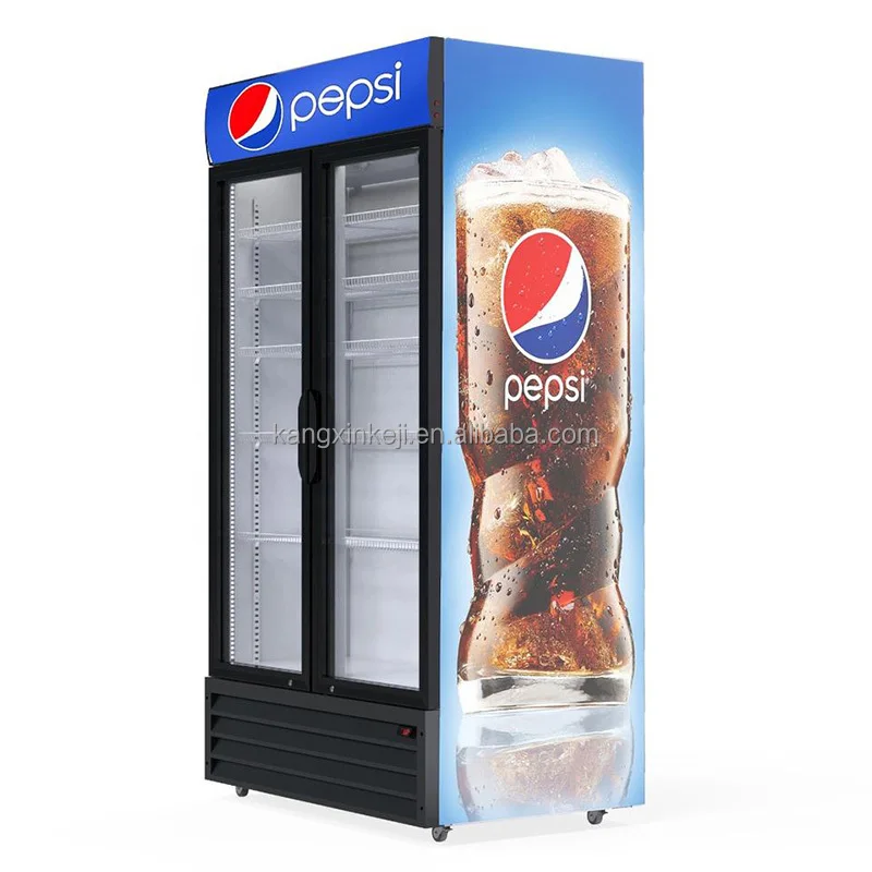 New Type Commercial Single Glass Door showcase Refrigerators