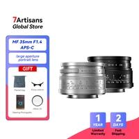 7artisans 35mm F1.4 Mark II Manual Focus Large Aperture Prime Lens Compatible For Sony E Nikon Z Micro 4/3 EPM1 FUJIFX fx 1