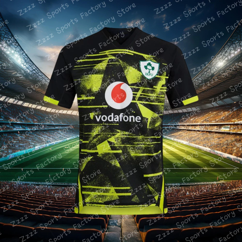 Ireland Rugby Jersey Clothes Player Men Kids Children Train T Shirt Team Girls Women Tee Teenager Home Top Canterbury 2024/25 3