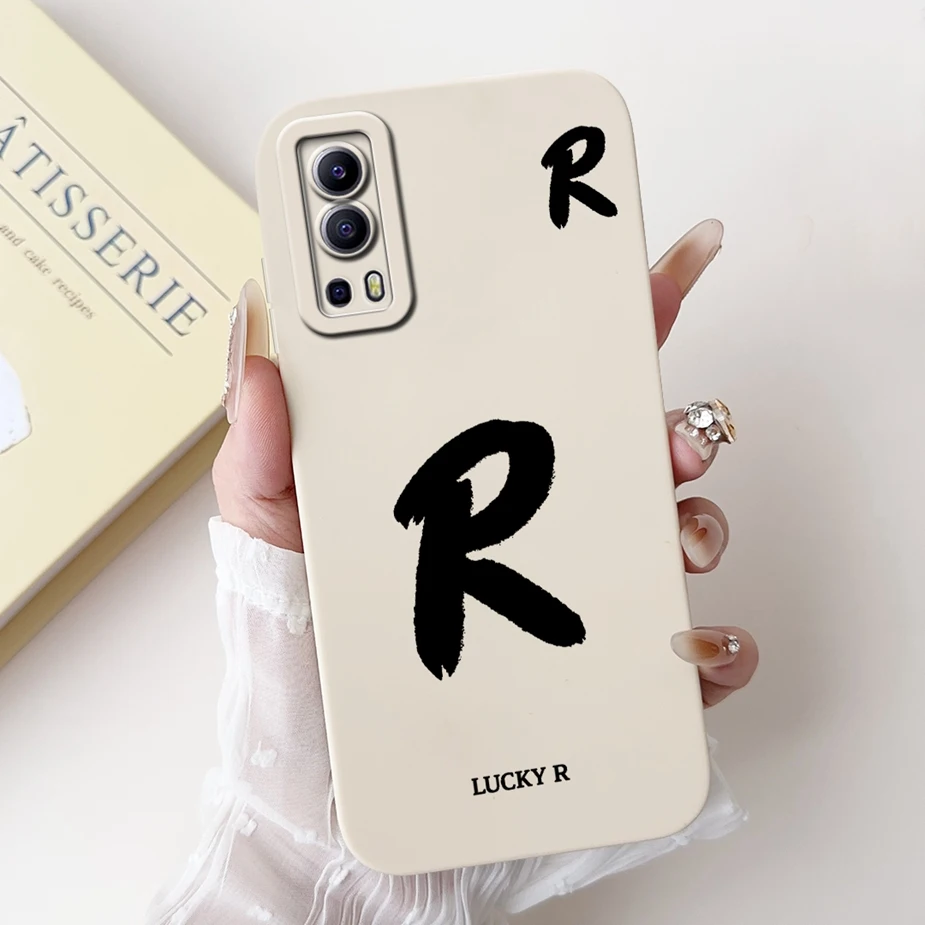 Cute Lucky Letters Soft TPU Phone Case - Fun Design Bumper Cover