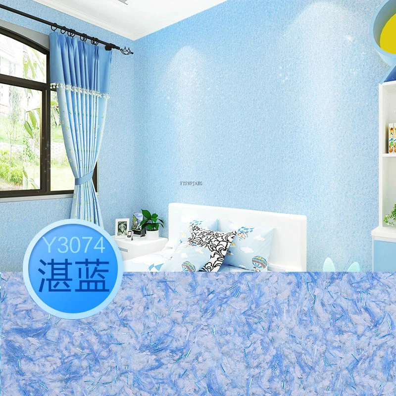 Fiber Coating Wall Covering Home Decoration Paint Coating Wall Treatment Clothes Mud Liquid Wallpaper Sticker