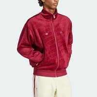 Veste de football zippée en velours pour homme Adidas Authentic Trefoil JV9271 2