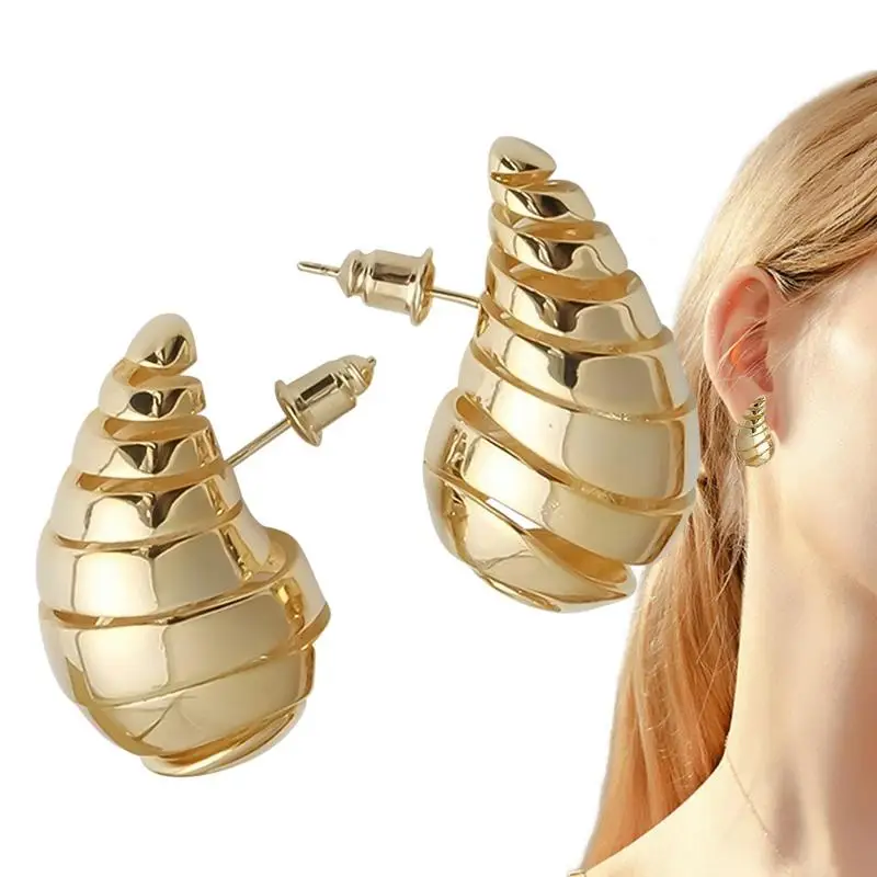 Orecchini A Goccia A Goccia Dupes Orecchini A Cerchio Grosso A Goccia A Spirale Orecchini A Cerchio Aperti A Goccia Orecchini A Cerchio Grosso A Spira