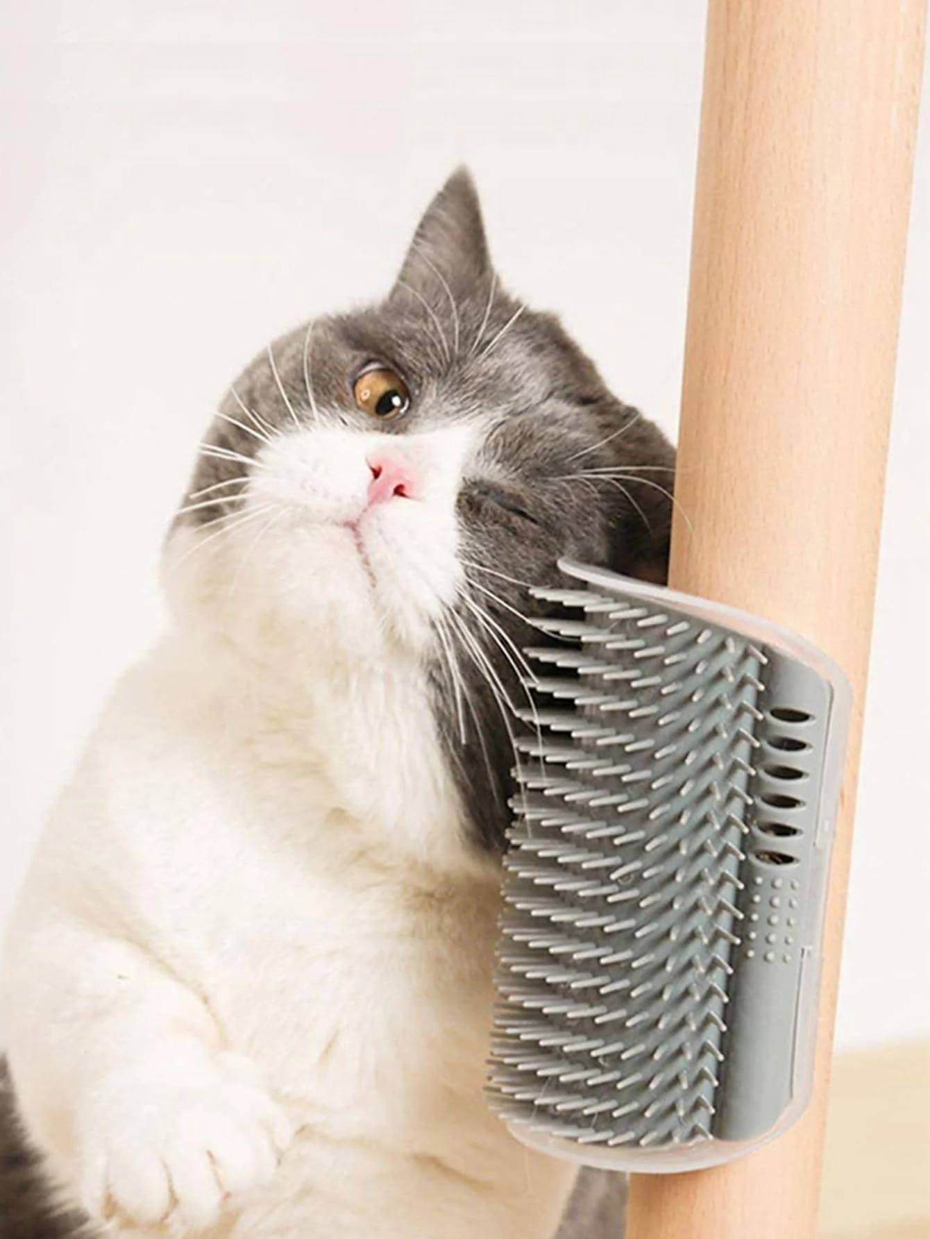 1pc-Roller cat scratching device for hair removal and massage