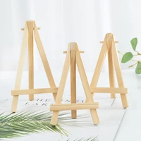 5/10pcs Mini Wooden Easel Stands Wedding Table Place Cards Holders Wooden Name Place Card Display Easels For Wedding Table Decor 5