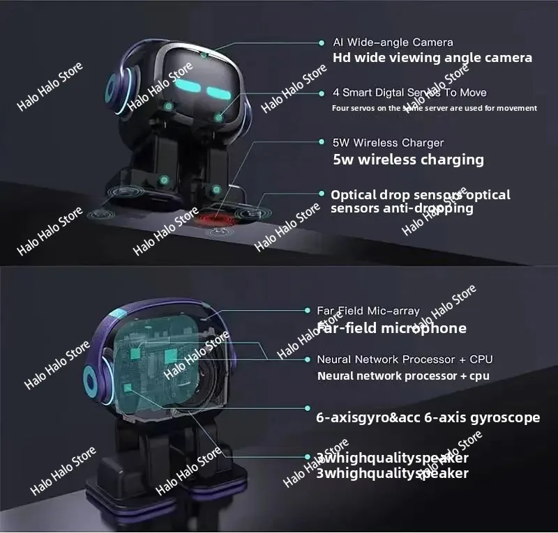 Vector Emo Pet Charging Dock