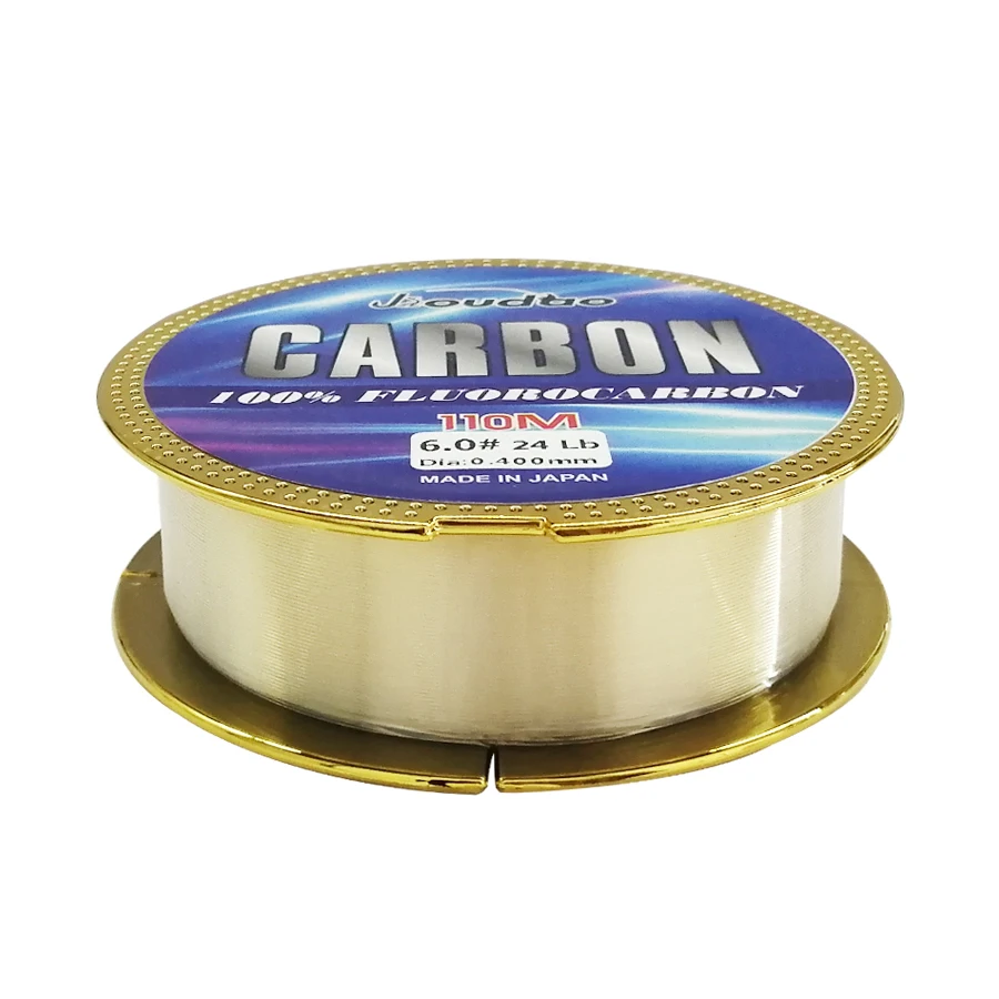 Premium Monofilament Fishing Line 110m Japanese Original Fluorocarbon Fishing Wire 5LB to 33LB Clear Leader Line fishing line
