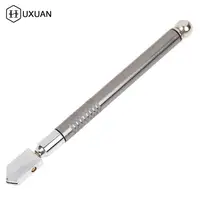 178mm Professional Oil Feed Glass Cutter Diamond Antislip Metal Handle Cutting Tools 5-12mm 1