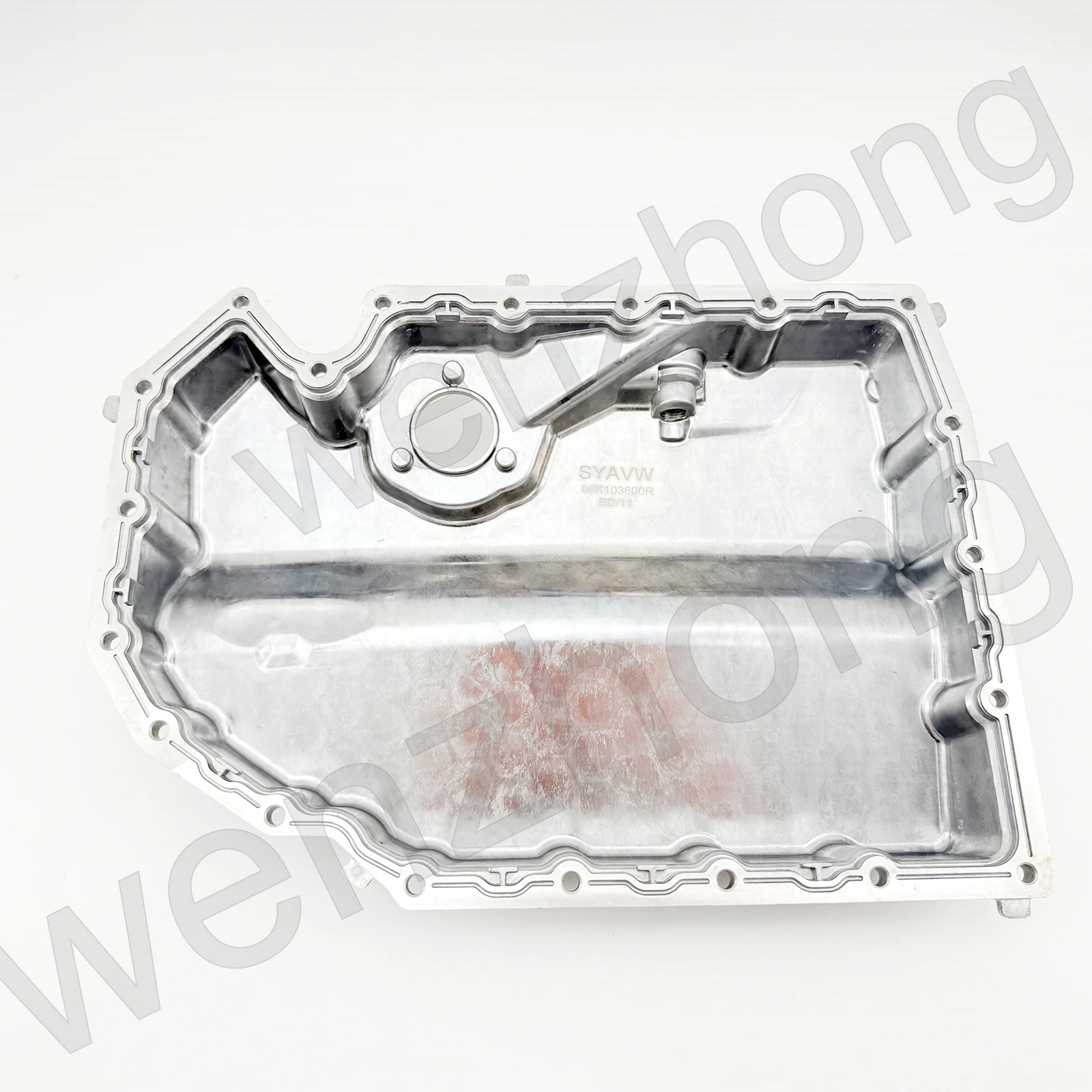 06K103600R All Aluminum Alloy Improved Oil Tray Waste Oil Pan For A1 Q2 Q3 TT POLO Golf Tiguan Seat Octavia 06K 103 600