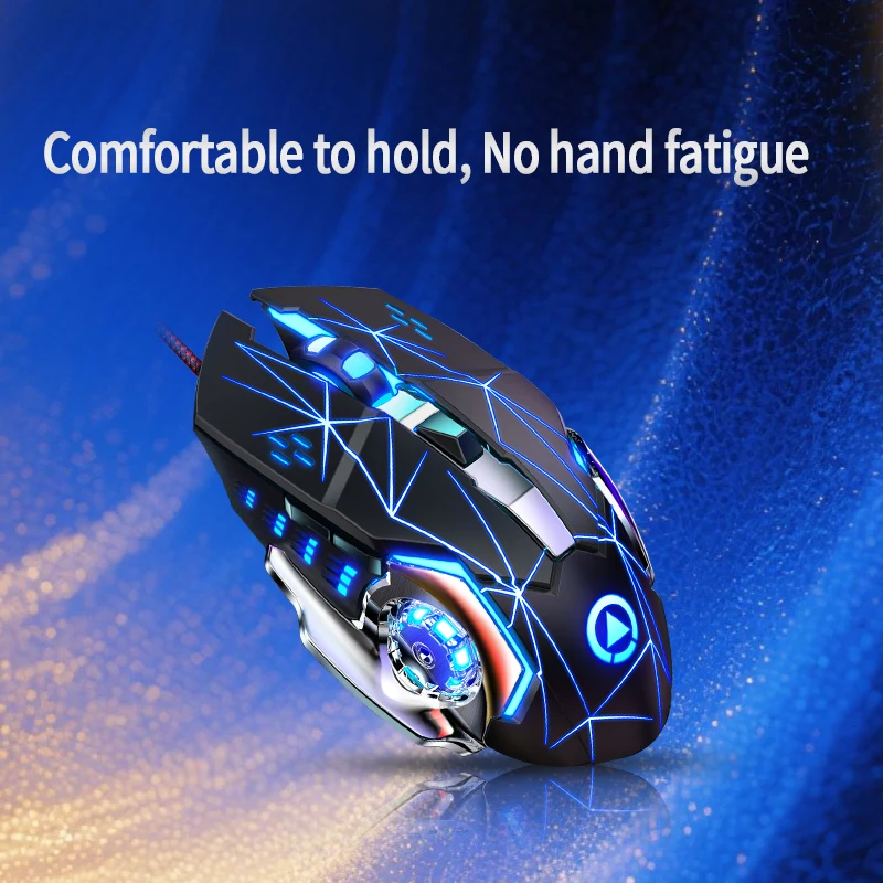 Wired Mouse Office Gaming Desktop Computer Laptop Business Mouse USB Optical Mouse - 3