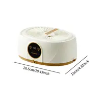 Portable Clothes Dryer 600W Quick Drying Drying Machine Large Capacity Foldable for Camping Living Room Apartment Balcony Dorm 6