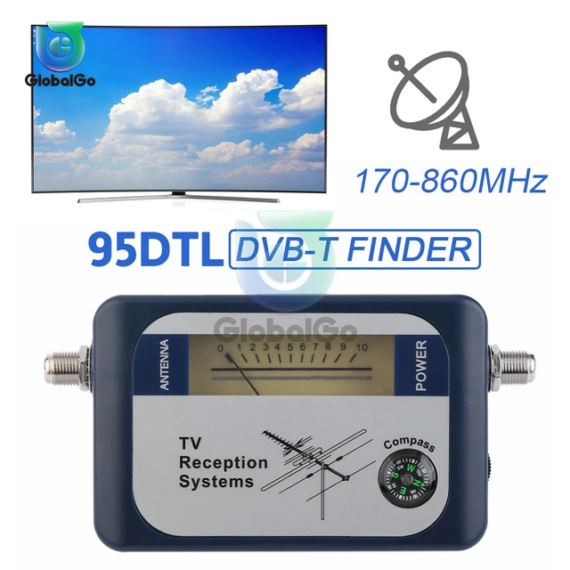 Instrumento de medición de la señal de TV vía satélite