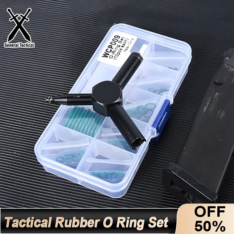 

Tactical GBB G19 G17 Fluorine Rubber O Ring Set for Airsoft Magazine Glock Kublai P1 Gelball Blaster Seal Gasket Gun Accessories