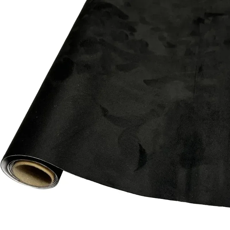 Car Accessories Interior  Sticker 40cm*150cm Multi Colors Sticky Suede Fabric Self Adhesive Velvet Fabrics for Roof Interior - 2