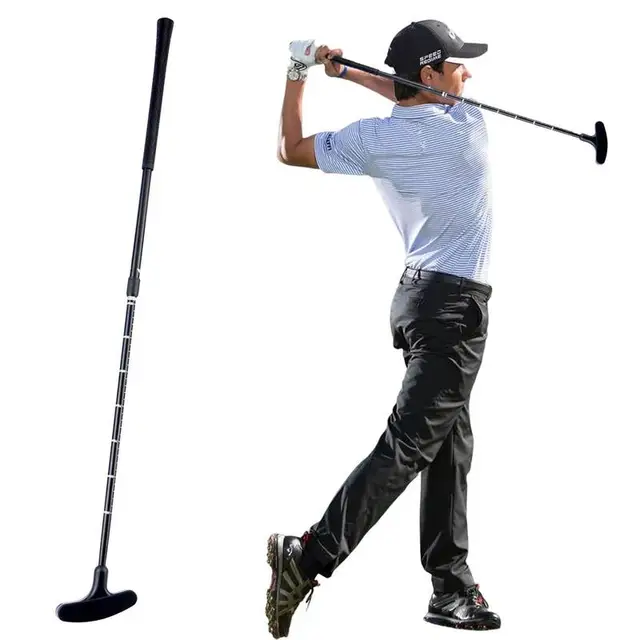 1pc Kids Adults Golf Putter Club Children Double Side Mini Rubber Head Putter Equipment Fitness Golf Toys For Golf Games 3