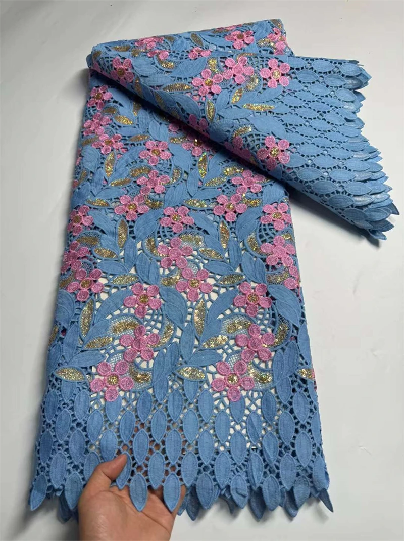 Рисунок 2 - Африканский шнур гипюровая кружевная ткань