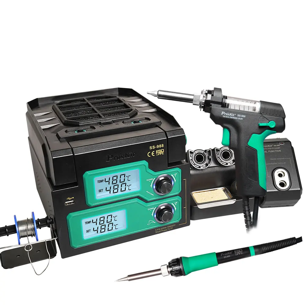 PROSKIT Multifunction Solderingiron/Desoldering Station