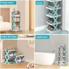 Folding Shoes Racks Multi functional Storage Household Rack Saves Family Space Detachable Multi Layer Simple Shoes Shelf Cabinet 5
