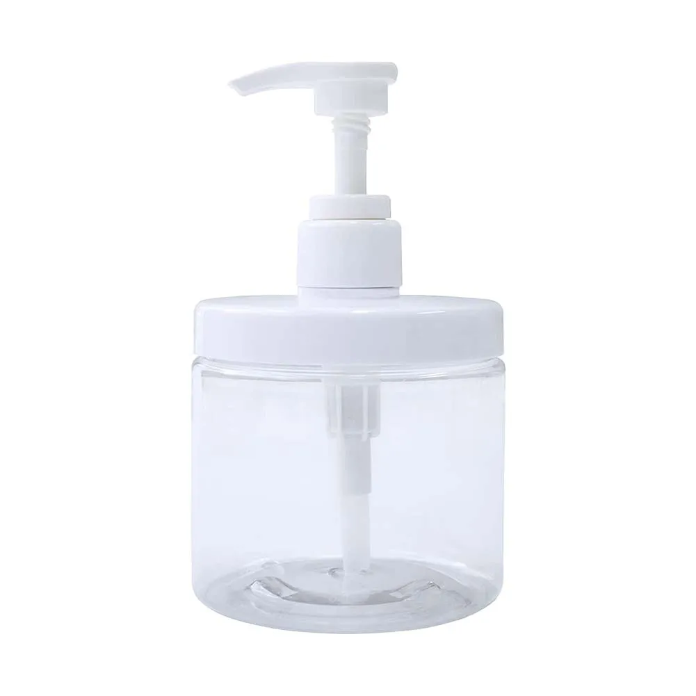 Soap dispenser Foam pump bottle Shampoo dispenser Foaming soap dispenser Soap dispenser bottle 500ml Clear Bottle Liquid Container Soap Dispenser Shampoo Lotion Shower Gel Foam Pump Bottles Wide Mouth Hand Washing Bottle